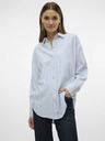 Vero Moda Modro-bílá dámská pruhovaná košile Vero Moda Nora
