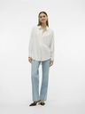 Vero Moda Béžovo-bílá dámská pruhovaná košile Vero Moda Nora