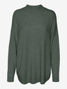 Vero Moda Zelený dámský svetr Vero Moda Plaza