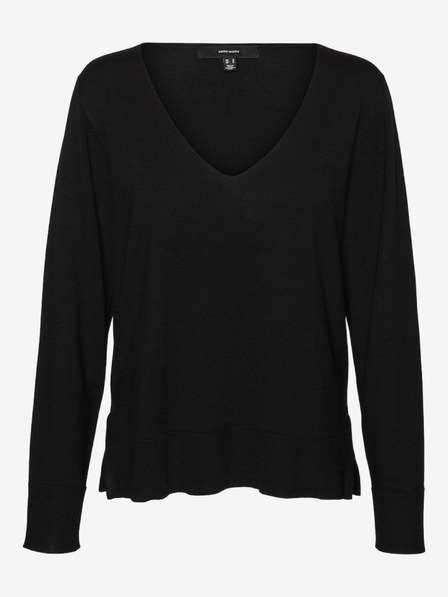 Vero Moda Černý dámský svetr Vero Moda Silje