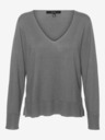 Vero Moda Šedý dámský svetr Vero Moda Silje