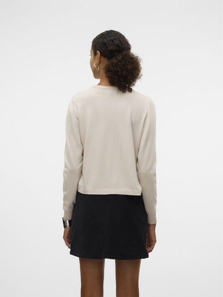Vero Moda Béžový dámský svetr Vero Moda Silje