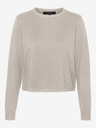 Vero Moda Béžový dámský svetr Vero Moda Silje