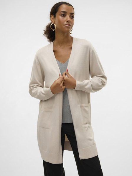 Vero Moda Béžový dámský kardigan Vero Moda Silje
