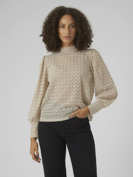 Vero Moda Béžová dámská halenka Vero Moda Becca