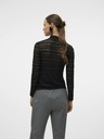 Vero Moda Černá dámská krajkovaná halenka Vero Moda Zoe