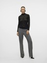 Vero Moda Černá dámská krajkovaná halenka Vero Moda Zoe