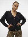 Vero Moda Černý dámský kardigan Vero Moda Boom