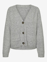 Vero Moda Světle šedý dámský kardigan Vero Moda Boom