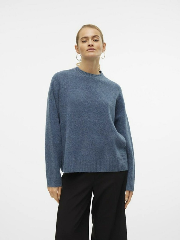 Vero Moda Petrolejový dámský svetr Vero Moda Boom
