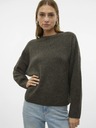 Vero Moda Hnědý dámský svetr Vero Moda Boom