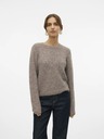 Vero Moda Hnědý dámský svetr Vero Moda Novah