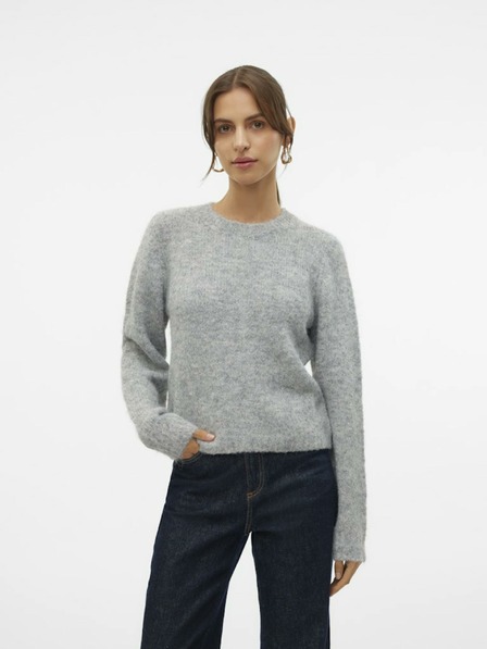 Vero Moda Světle šedý dámský svetr Vero Moda Novah