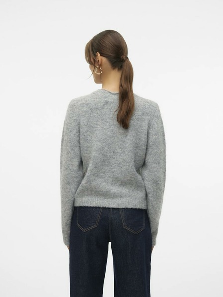 Vero Moda Světle šedý dámský svetr Vero Moda Novah
