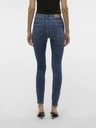 Vero Moda Modré dámské skinny džíny Vero Moda Sophia