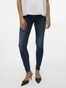 Vero Moda Tmavě modré dámské skinny džíny Vero Moda