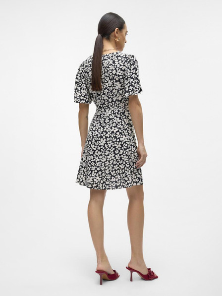 Vero Moda Černé dámské květované šaty Vero Moda Alba