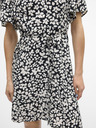 Vero Moda Černé dámské květované šaty Vero Moda Alba