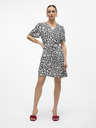 Vero Moda Černé dámské květované šaty Vero Moda Alba