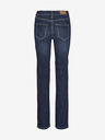 Vero Moda Tmavě modré dámské straight fit džíny Vero Moda Flash