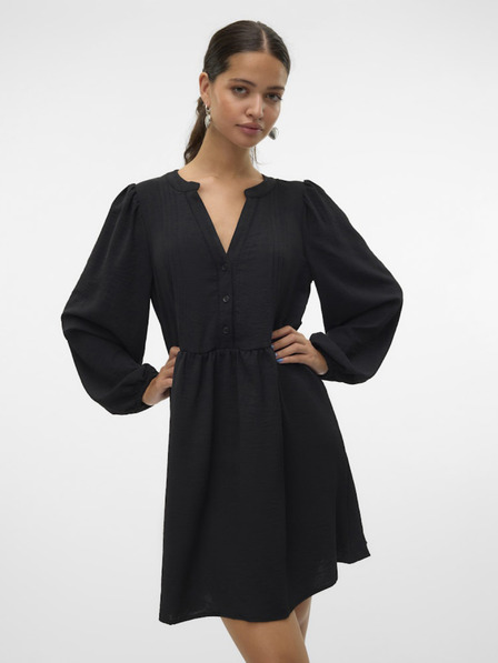 Vero Moda Černé dámské šaty Vero Moda Emma