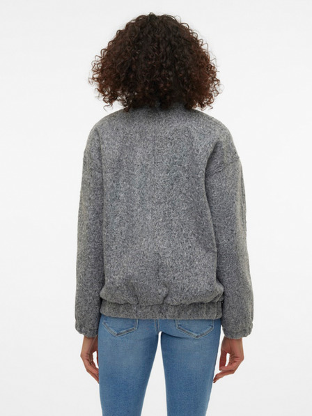 Vero Moda Šedý dámský bomber Vero Moda Amber