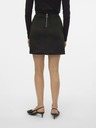 Vero Moda Černá sukně v semišové úpravě VERO MODA Donna