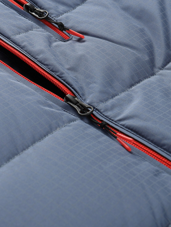 ALPINE PRO Pánská péřová lyžařská bunda s membránou PTX ALPINE PRO FERER