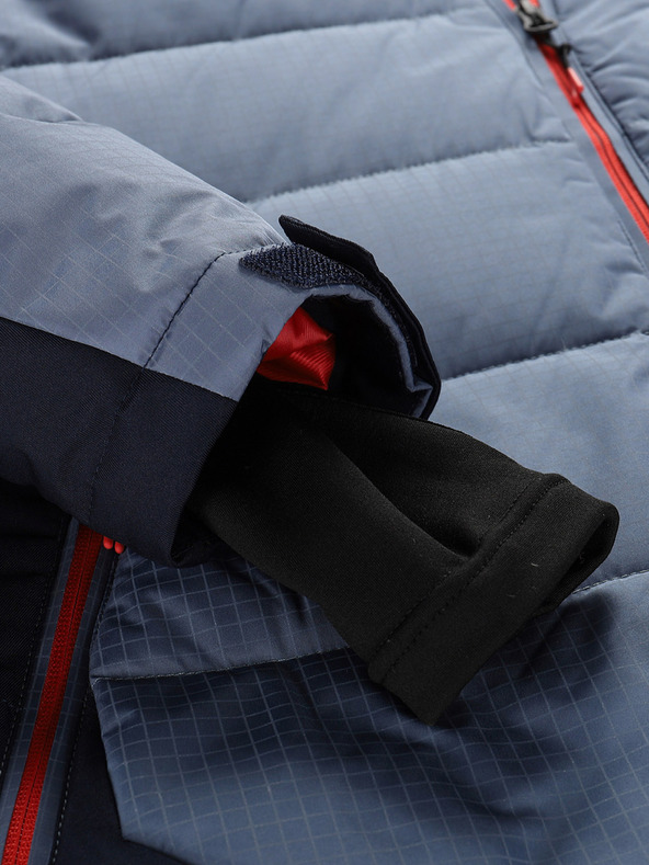 ALPINE PRO Pánská péřová lyžařská bunda s membránou PTX ALPINE PRO FERER