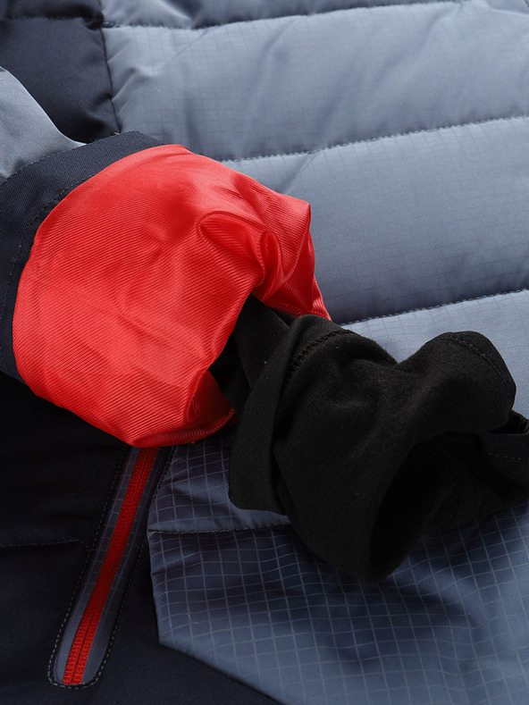 ALPINE PRO Pánská péřová lyžařská bunda s membránou PTX ALPINE PRO FERER