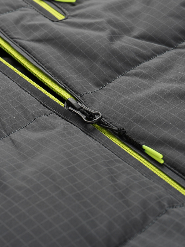 ALPINE PRO Pánská péřová lyžařská bunda s membránou PTX ALPINE PRO FERER