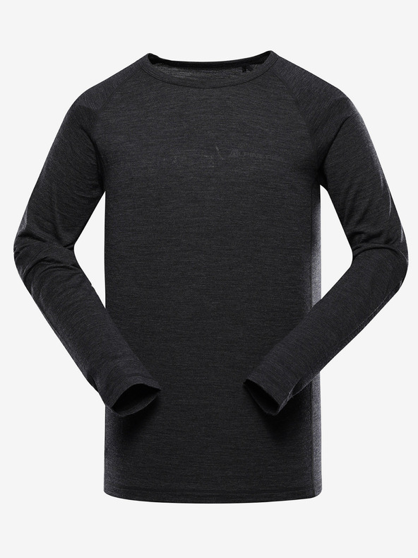 ALPINE PRO Pánské triko z merino vlny ALPINE PRO MEREN