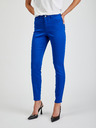 Orsay Modré dámské skinny fit kalhoty ORSAY Paulina