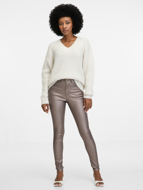 Orsay Krémový dámský svetr ORSAY