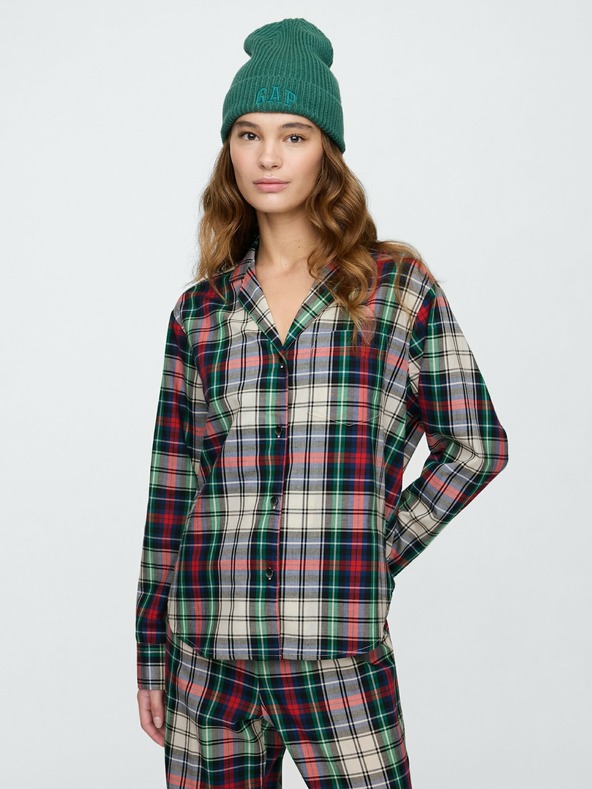 GAP Oversize popelínová pyžamová košile