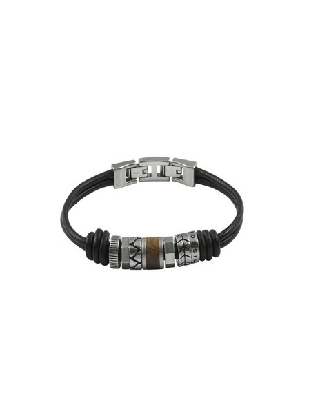 Fossil Pánský kožený náramek Fossil JF84068040