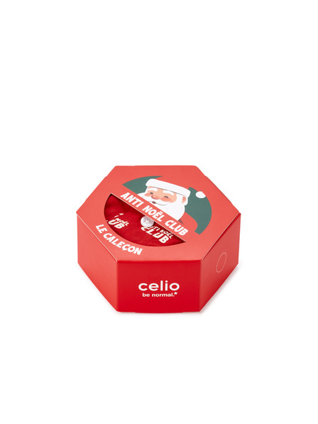 Celio Dárkové balení trenýrek Anti-Christmas CLUB Celio