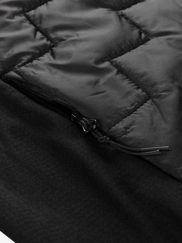 ALPINE PRO Pánská vesta s merino výplní Alpine Pro NERC černá