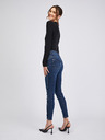 Orsay Tmavě modré dámské skinny fit džíny ORSAY