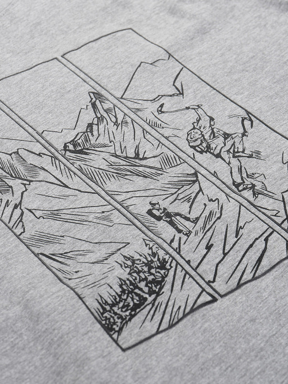 ALPINE PRO Pánské funkční triko s úpravou cool-dry ALPINE PRO GREM