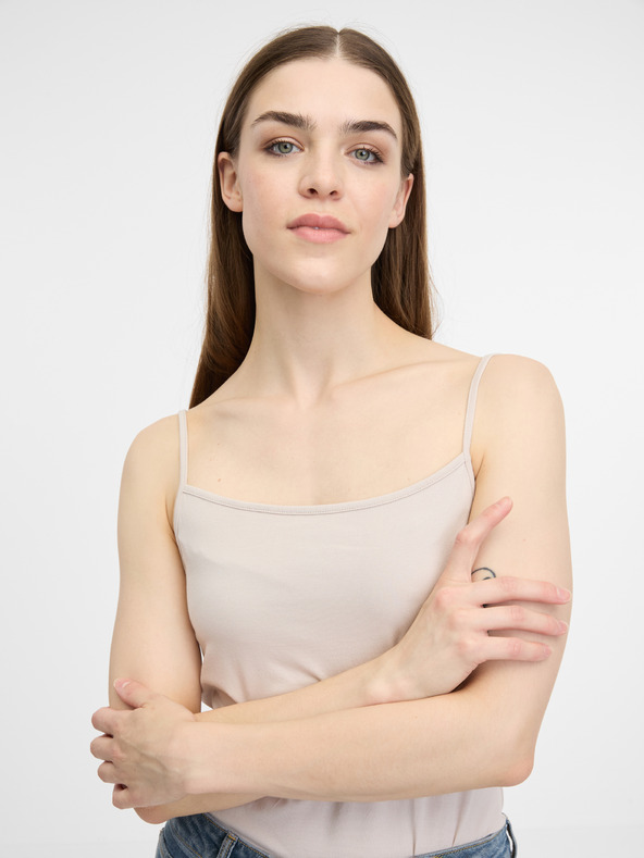 Orsay Krémové dámské tílko ORSAY