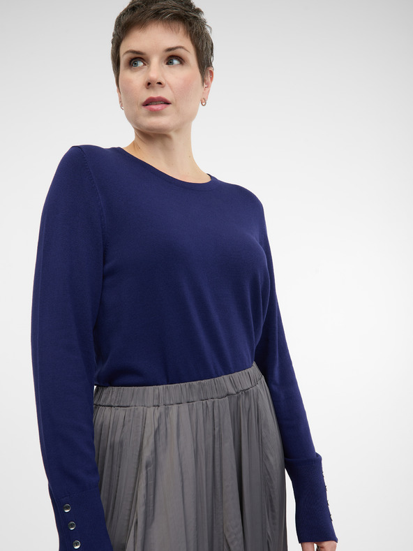 Orsay Tmavě šedá dámská sukně ORSAY