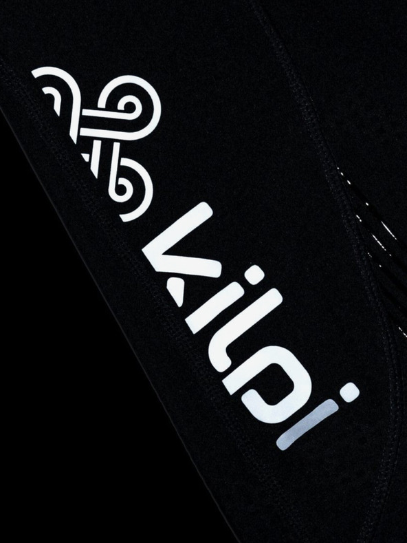 Kilpi Černé pánské běžecké legíny Kilpi GEARS-M