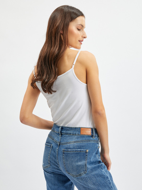 Orsay Modré dámské boyfriend džíny ORSAY