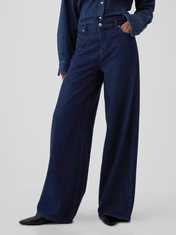 GAP Džíny Mid Rise UltraSoft Baggy GAP