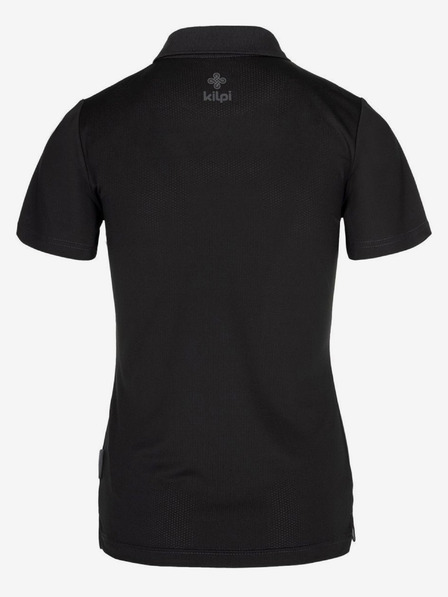 Kilpi Černé dámské sportovní polo tričko Kilpi COLLAR