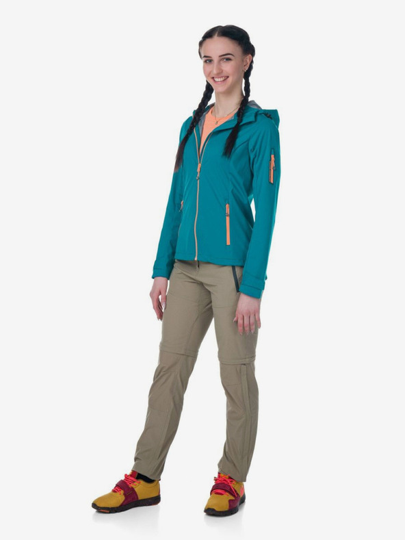 Kilpi Petrolejová dámská softshellová bunda Kilpi Beltra