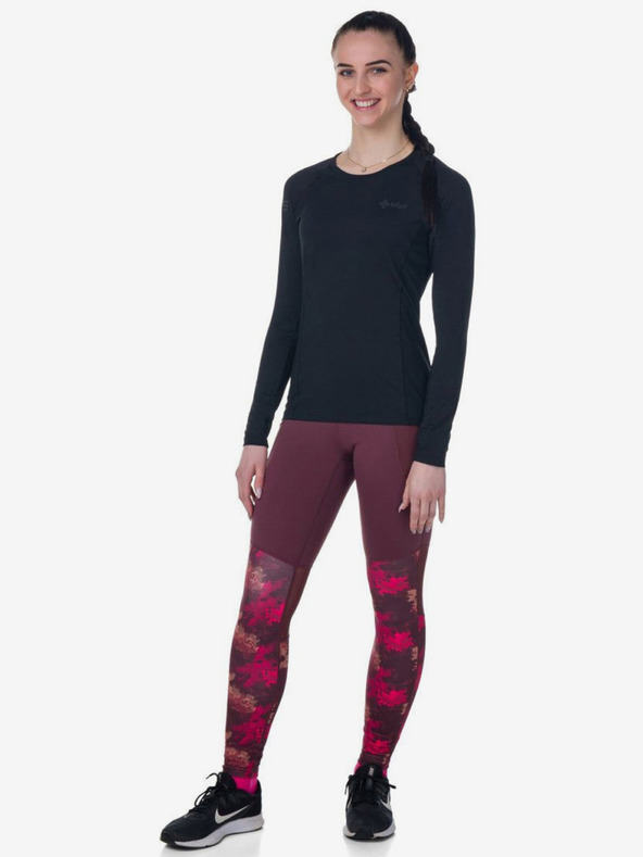 Kilpi Černé dámské funkční tričko Kilpi LINA