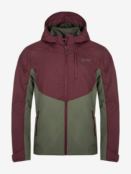 Kilpi Khaki-vínová pánská outdoorová bunda Kilpi SONNA-M