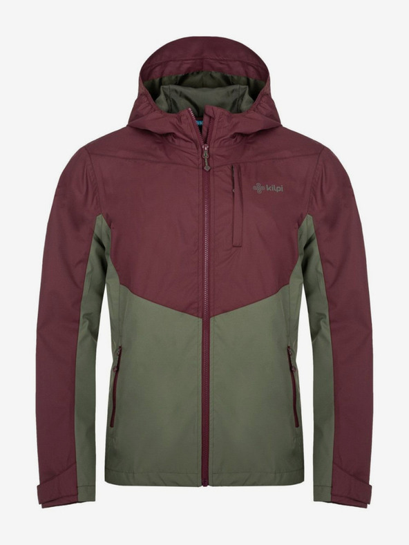 Kilpi Khaki-vínová pánská outdoorová bunda Kilpi SONNA-M